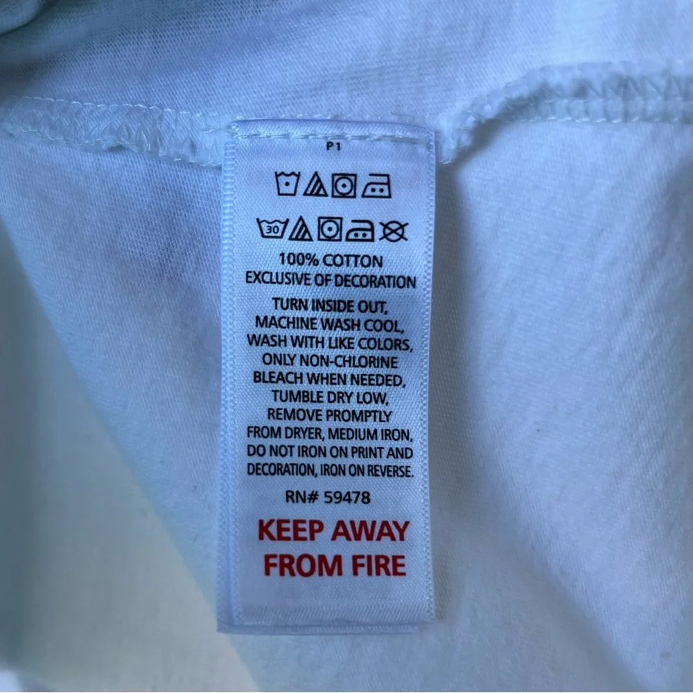 Isaac Mizrahi Tunic Length White Fairy Ruffled Hem Top. Size M 10/12